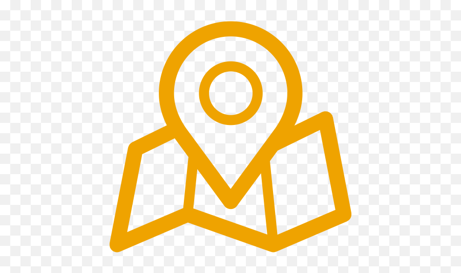Yellow Map Location Icons Png Symbol - Map Icon,Maps Icon Png