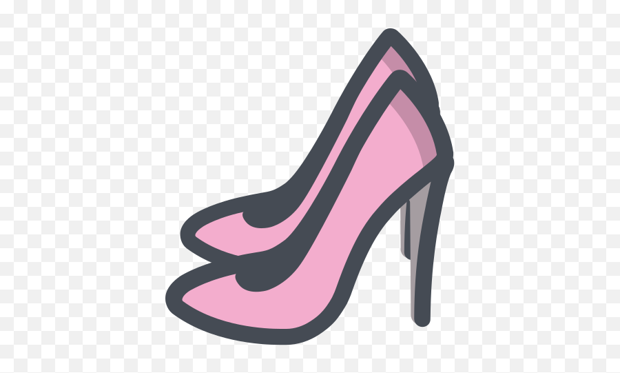 Women Shoes Icon In Pastel Style - Shoes Women Logo Png,Heel Icon