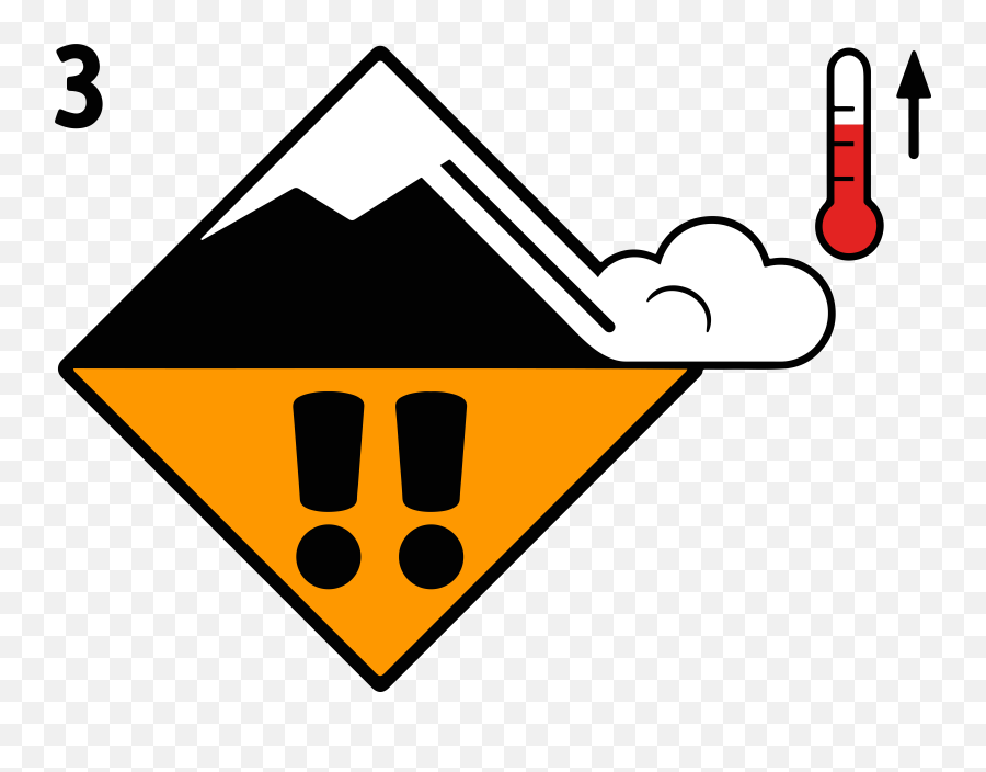Fileavalanche Considerable Danger Level Wet Snowpng Png Icon