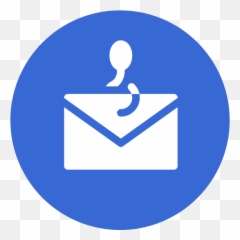 Sosecure Threat Insight Intelligence - Round Mail Icon Vector png
