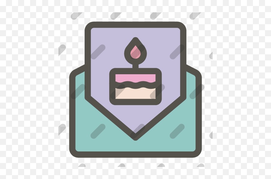 Birthday Card Icon Iconbros - Language Png,Yellow Card Icon
