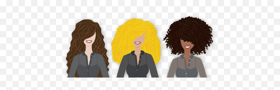 Hair Curls Free Png Image - Cartoon Curly Hair Girl Png,Curly Hair Png