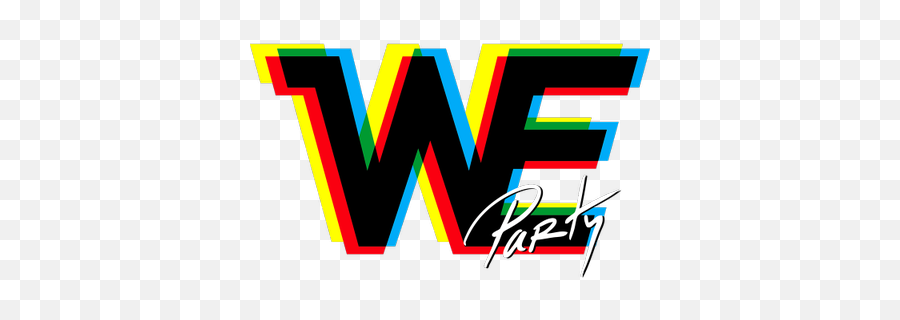 We Party - We Party Logo Png,Pool Party Png