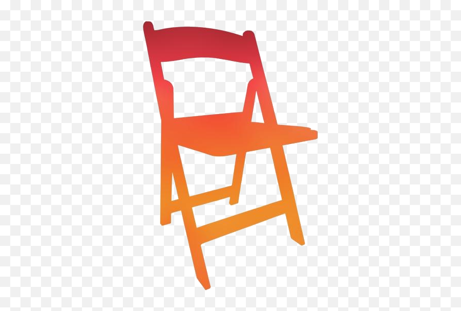 Folding Chair Png Transparent Vector - Black Resin Folding Chairs,Chair Icon Vector