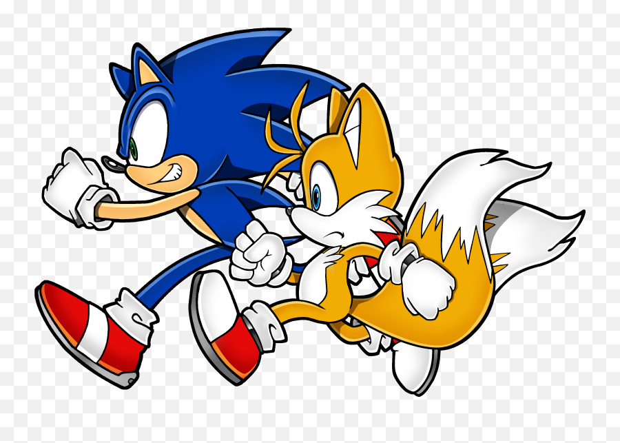 Fishing Clipart Labor Day - Sonic And Tails Art Png,Tails Png