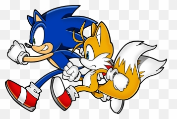 Fishing Clipart Labor Day - Sonic And Tails Art png