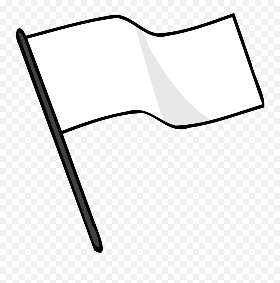 Waving White Flag Png Clip Arts For Web - White Flag Black Background,White Flag Png