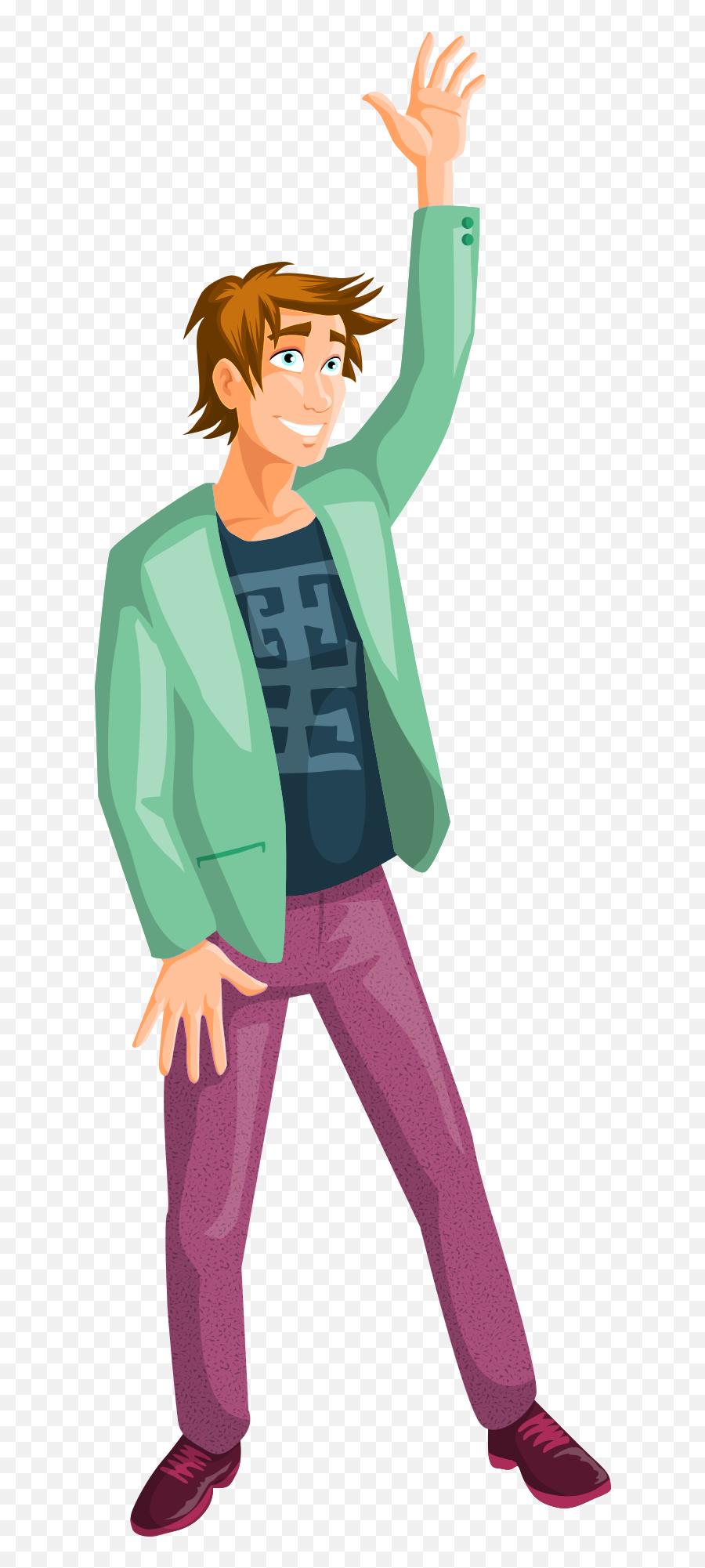 Man Vector Png Transparent Image - Cartoon Guy Vector Png,Vector Images Png