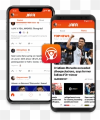 Jafa App Football Fan Opinion U0026 Personalised News - We Iphone Png,Sports Png