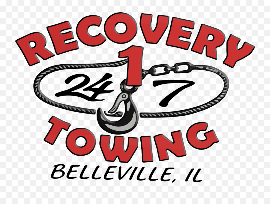 Recovery 1 Towing Logo 3d 1000px Wide - Tow Truck Tow Logo Png,Logo Backgrounds