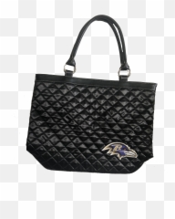 Baltimore Ravens Large Quilted Tote - png
