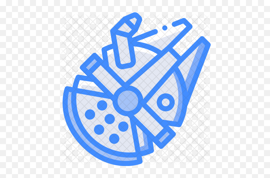 Millennium Falcon Icon - Millennium Falcon 512x512 Png Cctv Headquarters,Millenium Falcon Png