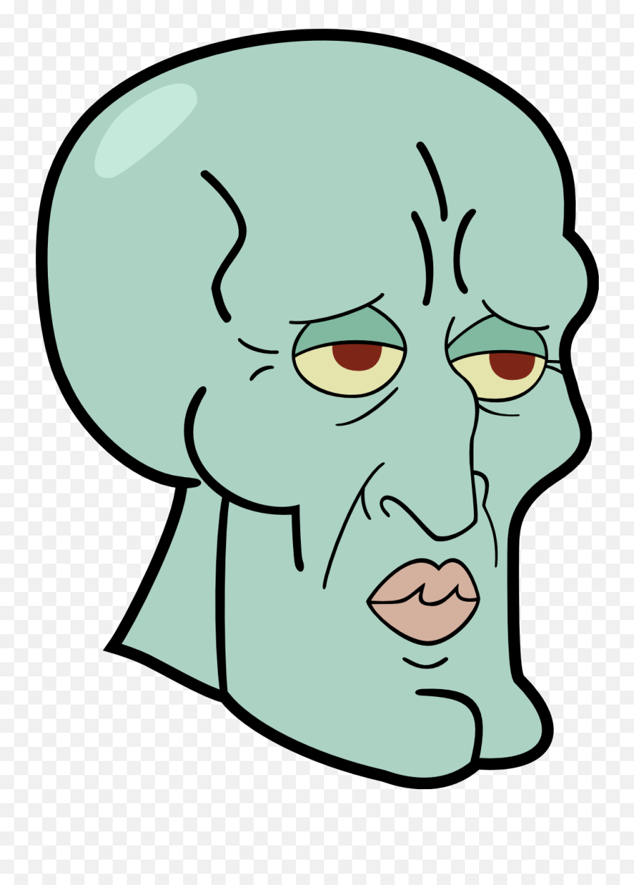 Funny Png Images Transparent Free For - Handsome Squidward Png,Face Png