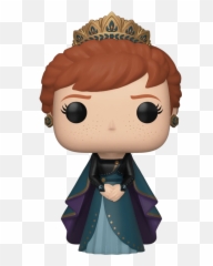 Pop Movies Frozen 2 - Anna Epilogue Dress Funko Pop Elsa png