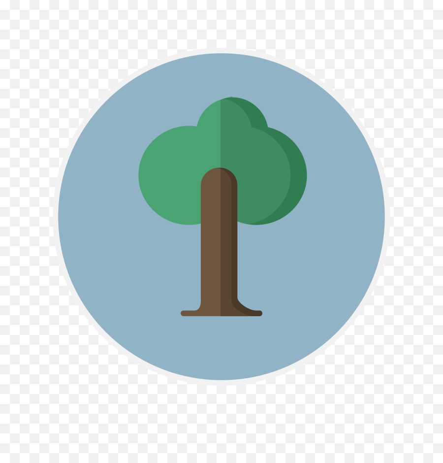 Creative - Tree Icon Png Flat,Tree Icon Png
