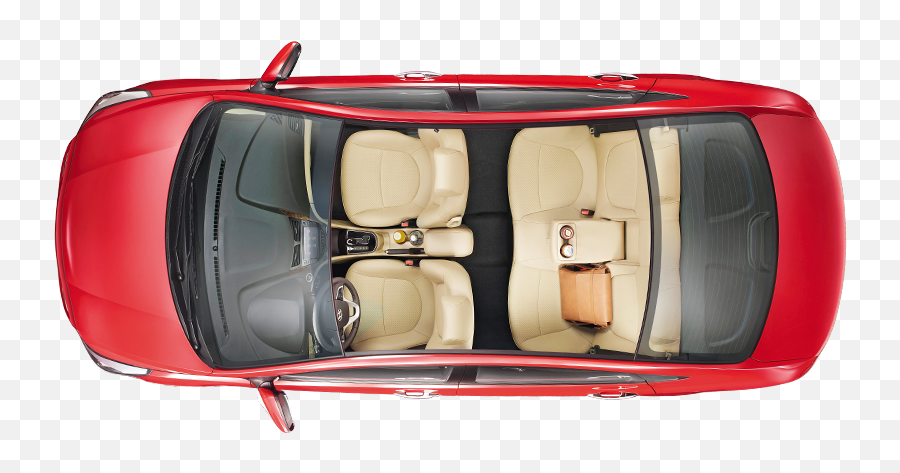 Sedan Car Top View Png 1 Image - Top View Of Hyundai Car Png,Top Of Car Png
