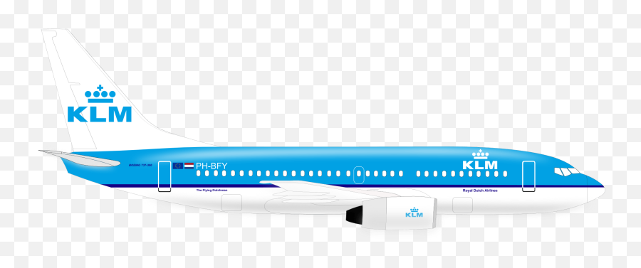 Download Plane Png Image Hq - Klm Plane Png,Boeing Png