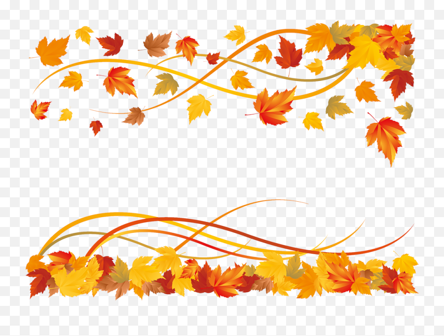 Library Of Acorn Garland Banner Download Png Files - Fall Leaves Border Clip Art,Acorn Transparent Background