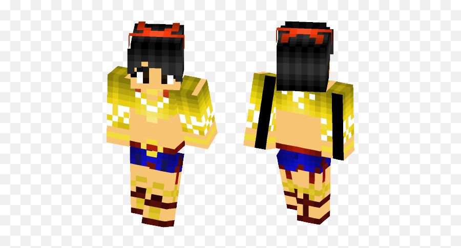 Download Josie Rizal From Tekken 7 Minecraft Skin For Free - Long Black Girl Hair Minecraft Skin Png,Tekken 7 Png