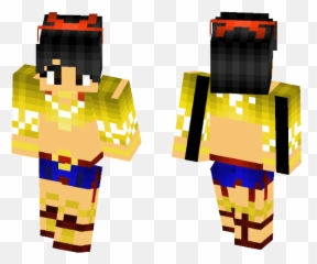 Download Josie Rizal From Tekken 7 Minecraft Skin For Free - Long Black Girl Hair Minecraft Skin Png,Tekken 7 Png