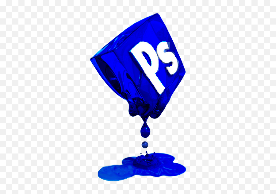 Dripping Photoshop Logo Psd Official Psds - Adobe Ps Png,Photoshop Logo Png