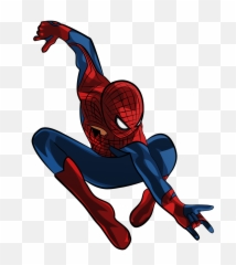 Download Movie Amazing Spider Man Clipart - Spiderman Into Cartoon png