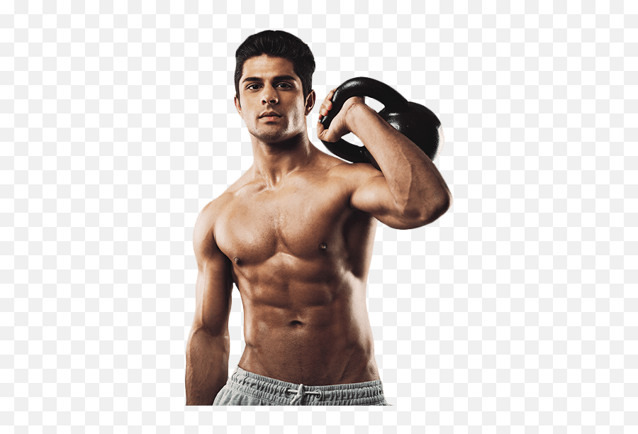 Kettlebellguy - Bodybuilder Kettlebells Full Size Png Fitness Male Png,Kettlebell Png