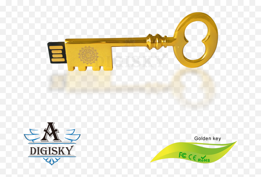 Adigisky - Gold Key Udp Usb Memory Stick Usb De Elvis Presley Png,Gold Key Png