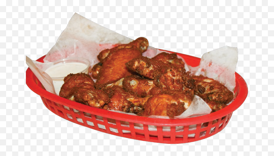 Download A Serving Of Boneless Buffalo Wings With Side - Barbecue Chicken Png,Buffalo Wings Png