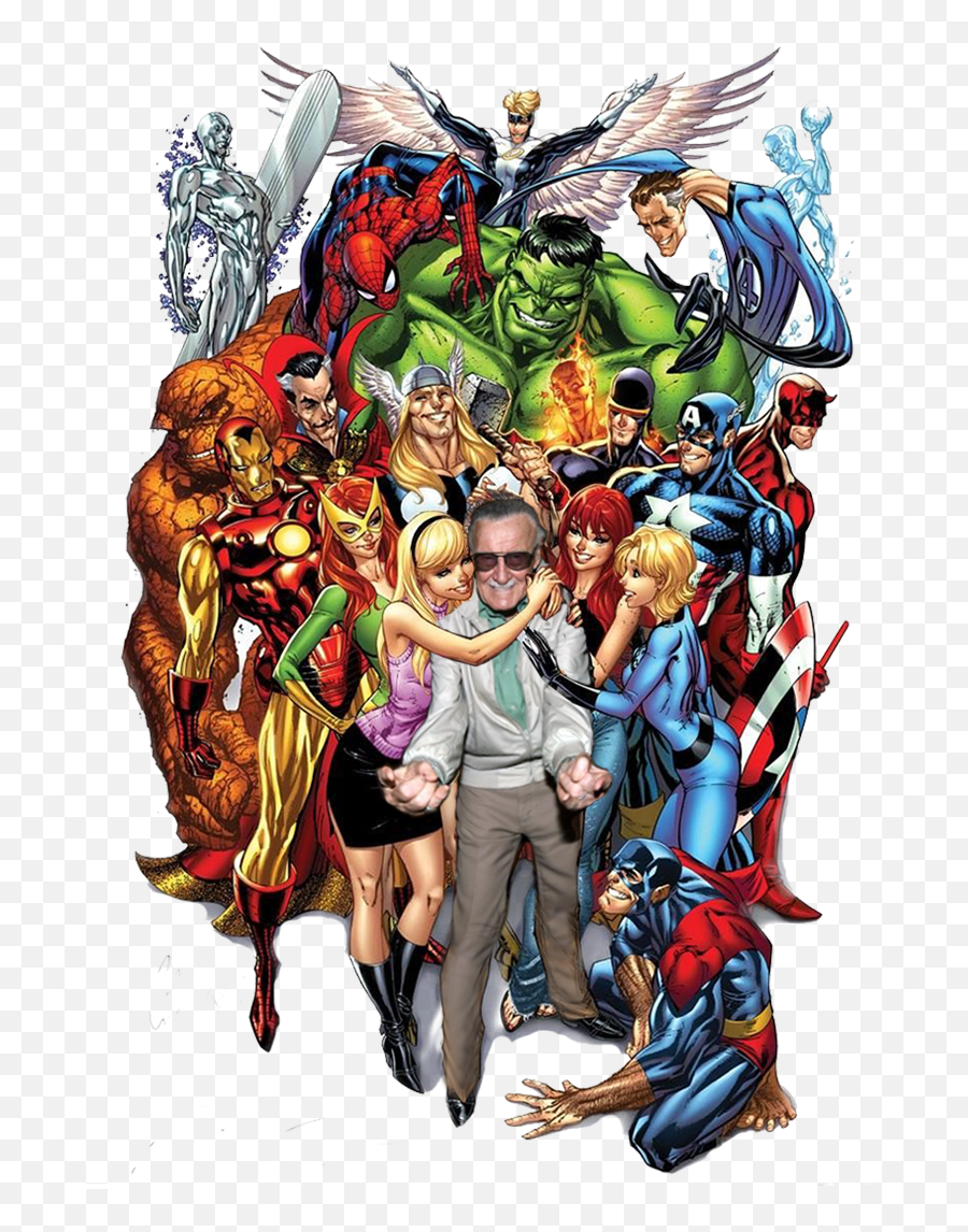 Marvel Comics Art - Stan Lee Marvel Rip Png,Stan Lee Png