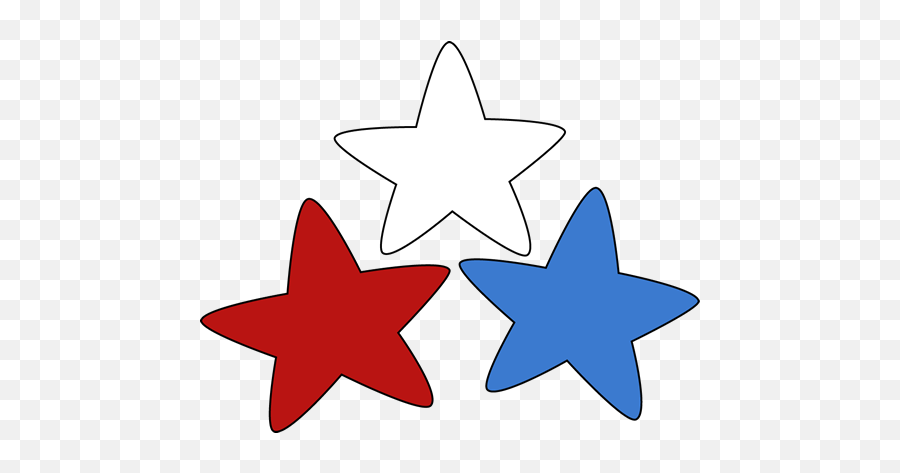 Free Red White And Blue Stars Png Download Clip Art - Patriotic Clip Art,Blue Star Png