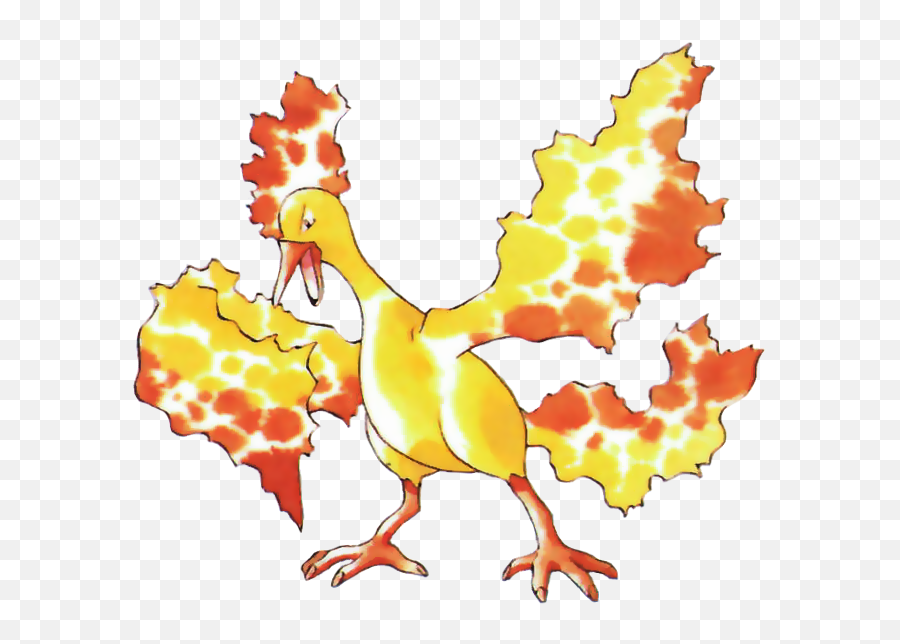 Download View Moltres Rb - Moltres Pokemon Red Png,Moltres Png