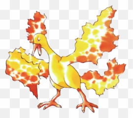 Download View Moltres Rb - Moltres Pokemon Red Png,Moltres Png