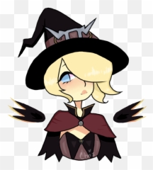 Overwatch Anime Mercy Drawing Clipart - Witch Hat Drawing Anime Png,Overwatch Mercy Png