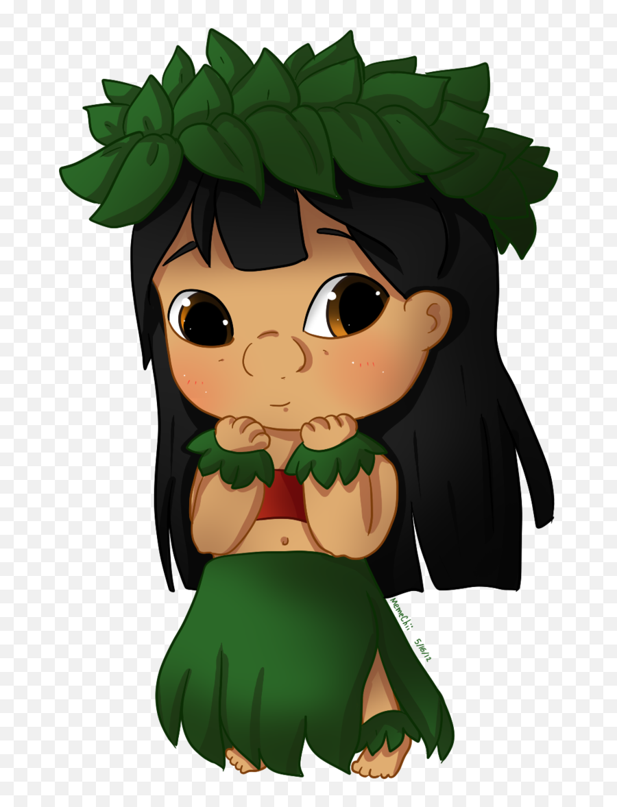 Lilo Hawaiana Png 3 Image - Kawaii Fotos De Lilo Y Stitch,Lilo Png