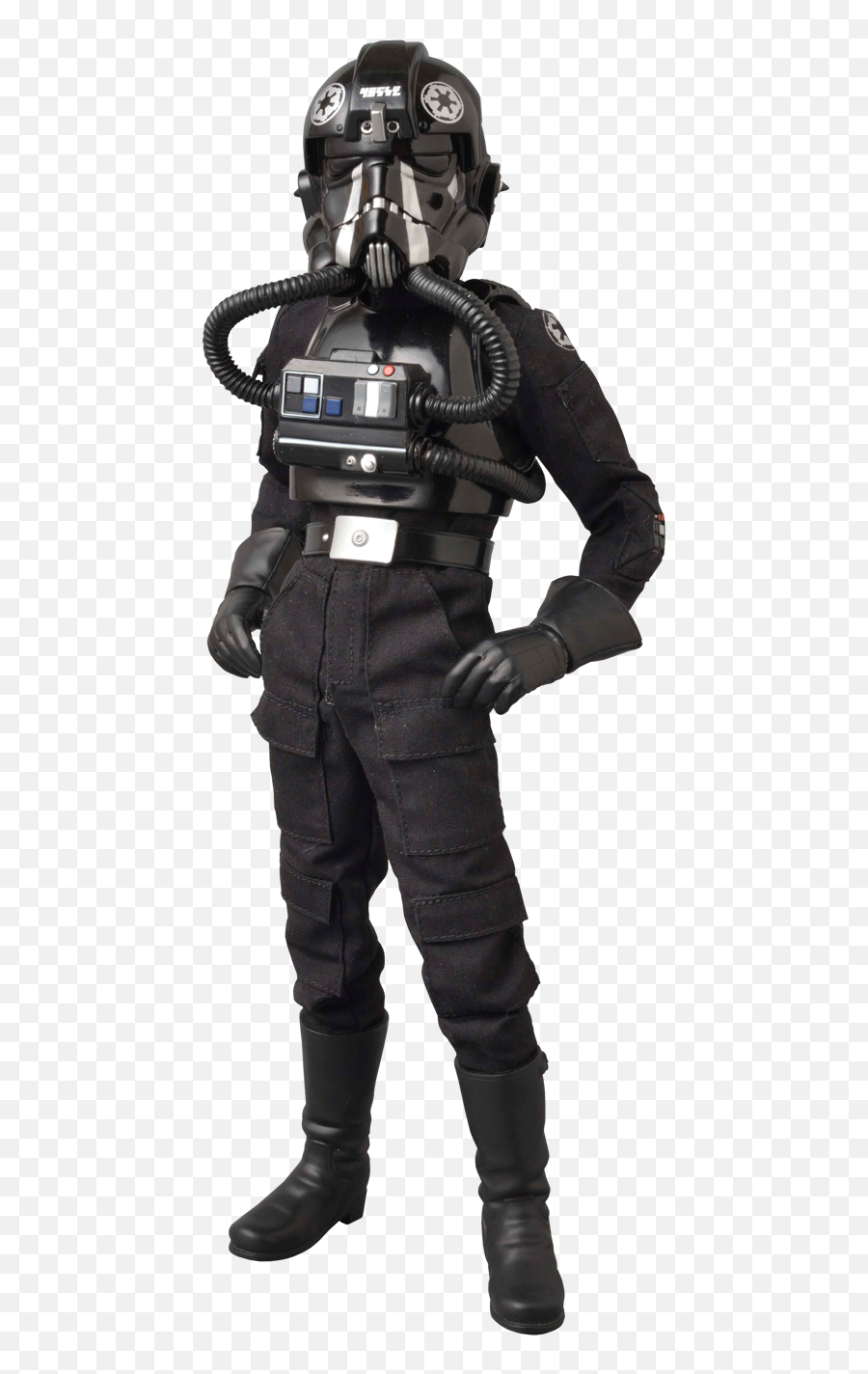 Star Wars Tie Fighter Pilot Sixth Scale - Star Wars Tie Pilot Png,Tie Fighter Png
