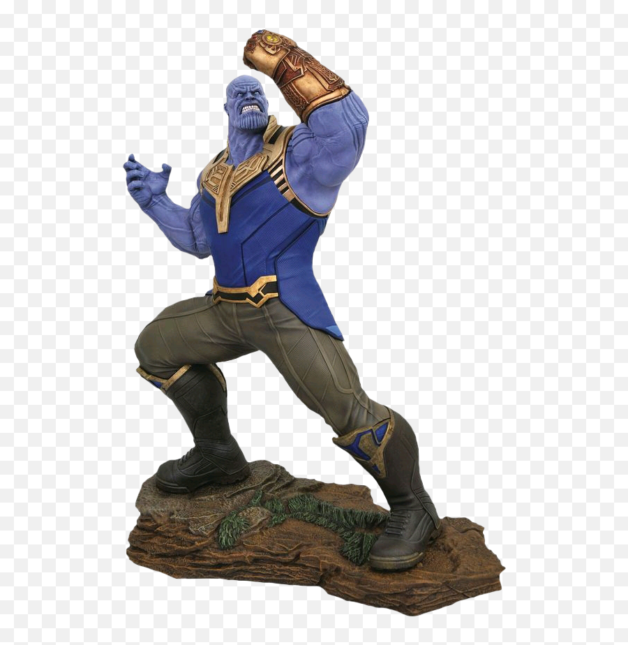 Png Vector Transparent Background Image - Thanos Marvel Milestones Statue,Thanos Png