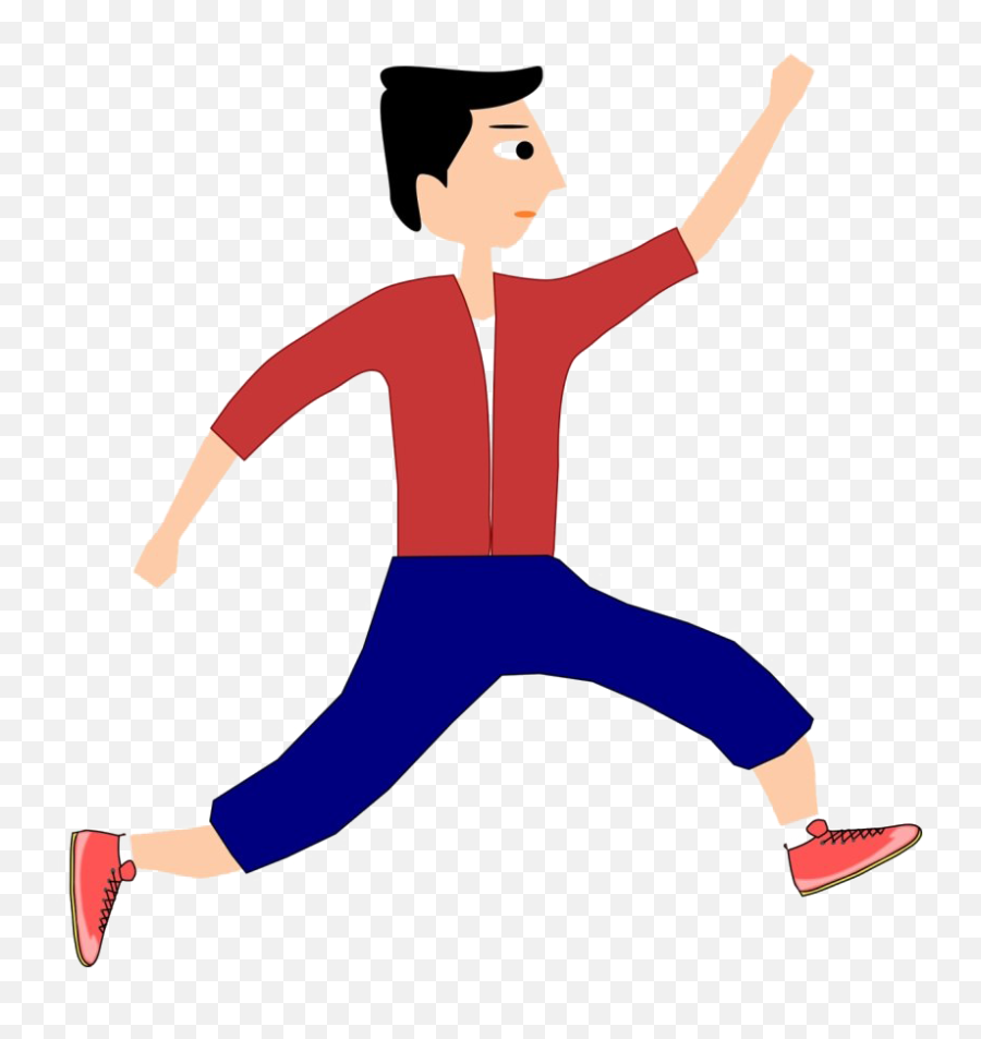 Running Man Transparent Background - Person Running Cartoon Png,Running Transparent