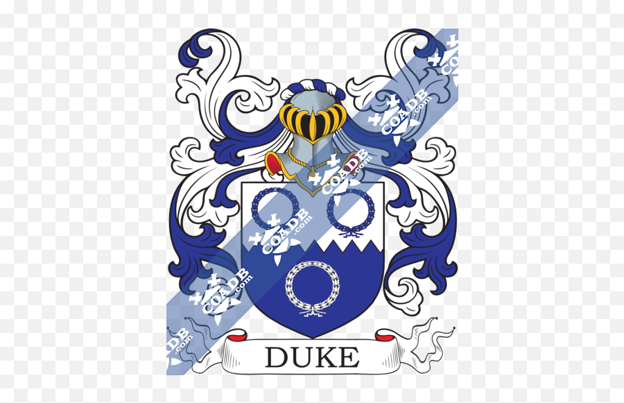 Family Crest Coat Of Arms And Name History - Field Family Crest Png,Duke Png