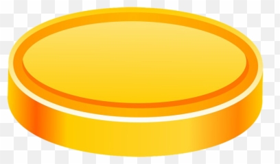 Plain Game Gold Coin Png Clipart - Circle,Plain Png