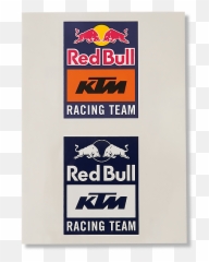 Red Bull Ktm Racing Team Sticker - Sheets png
