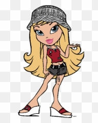 Lil Bratz Clip Art Cartoon - Bratz Coloring Pages Png,Bratz Png