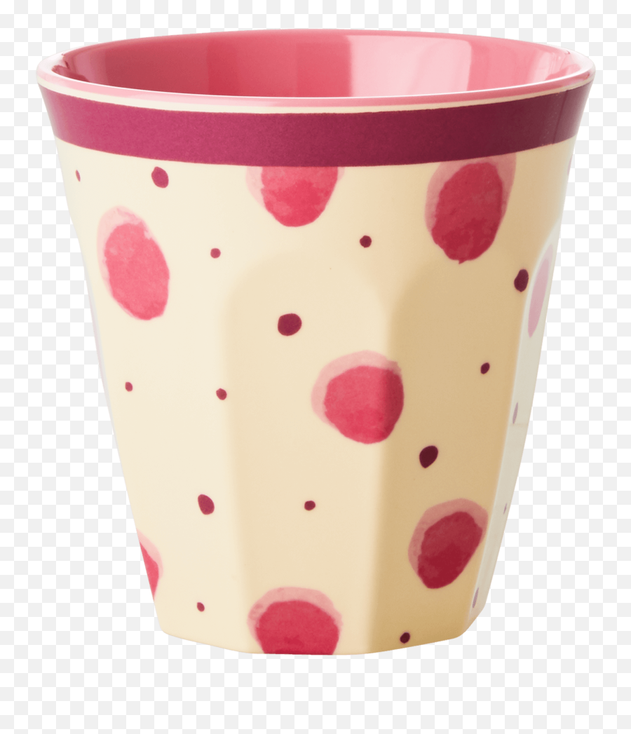 Medium Melamine Cup - Pink Watercolor Splash Flowerpot Png,Watercolor Splash Png