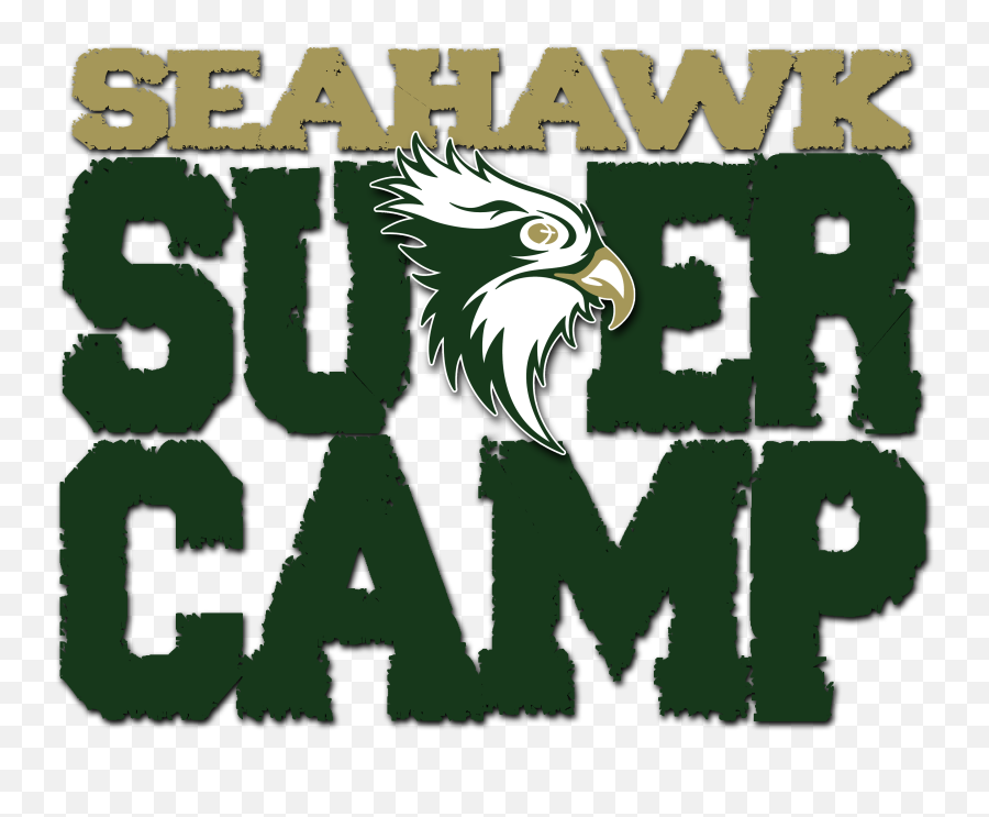 Download Supercamp Logo W Seahawk Rev - Bald Eagle Png,Seahawk Logo Png