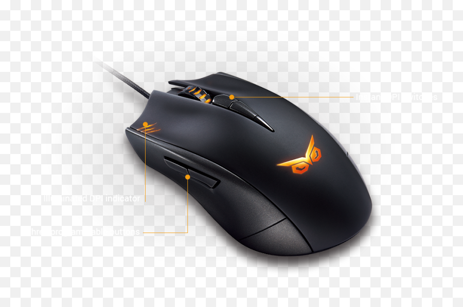 Strix Claw - Mouse Png,Gaming Mouse Png