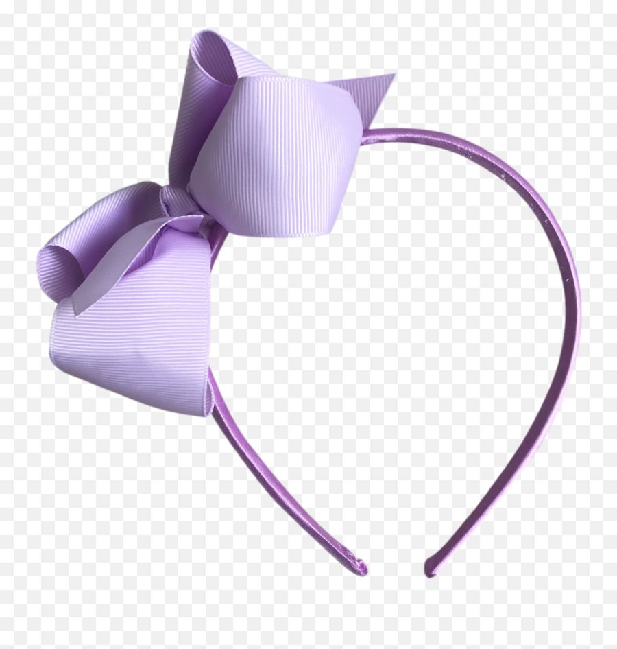 Lilac Bow Headband - Headband Bows Png,Headband Png