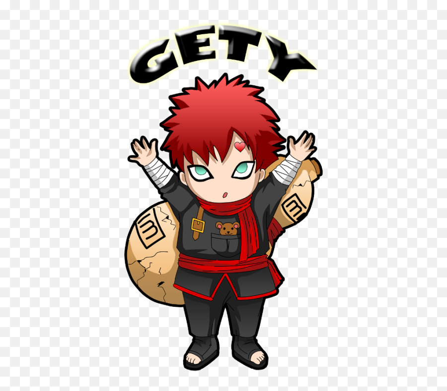 Chibi Gaara By Gety - Fanart Central Gaara Png,Gaara Png