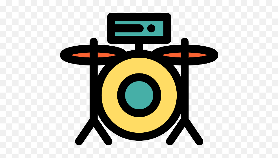 Music Instruments Drums Png Icon 4 - Png Repo Free Png Icons Cn Tower,Drums Png