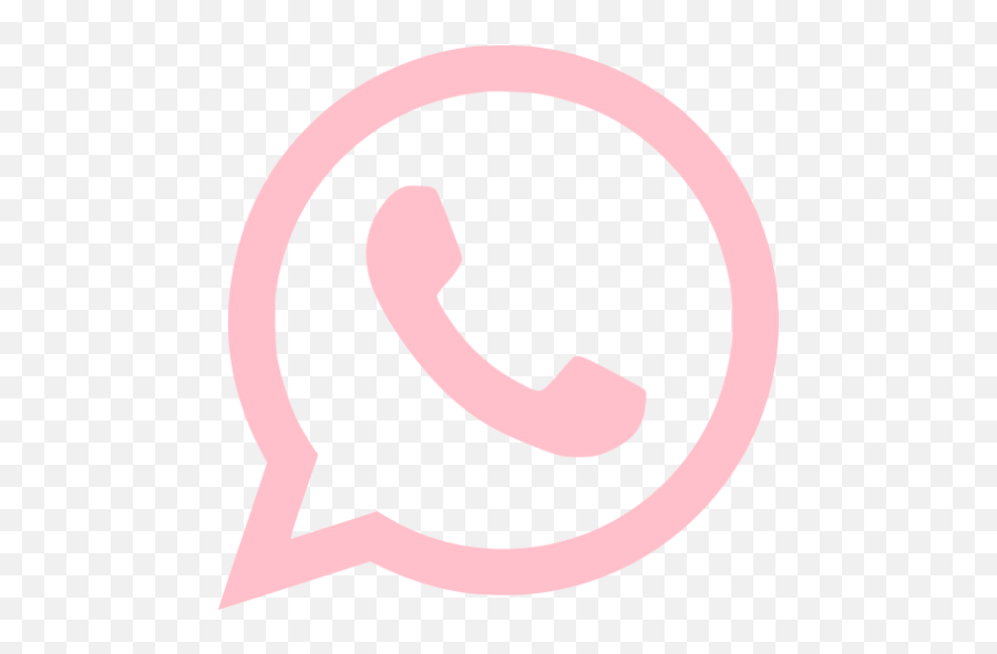 Pink Whatsapp Icon - Logo Whatsapp Png,Pink Png