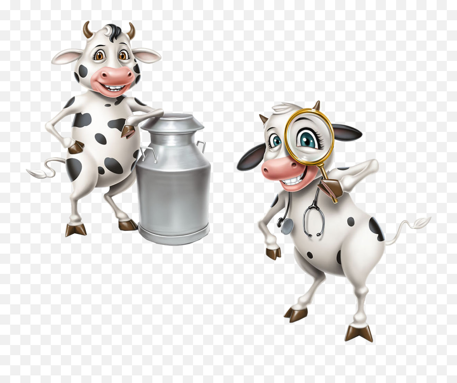 Cartoon Cow Png - Milk Cow Cartoon Png,Cartoons Png - free transparent png  images 